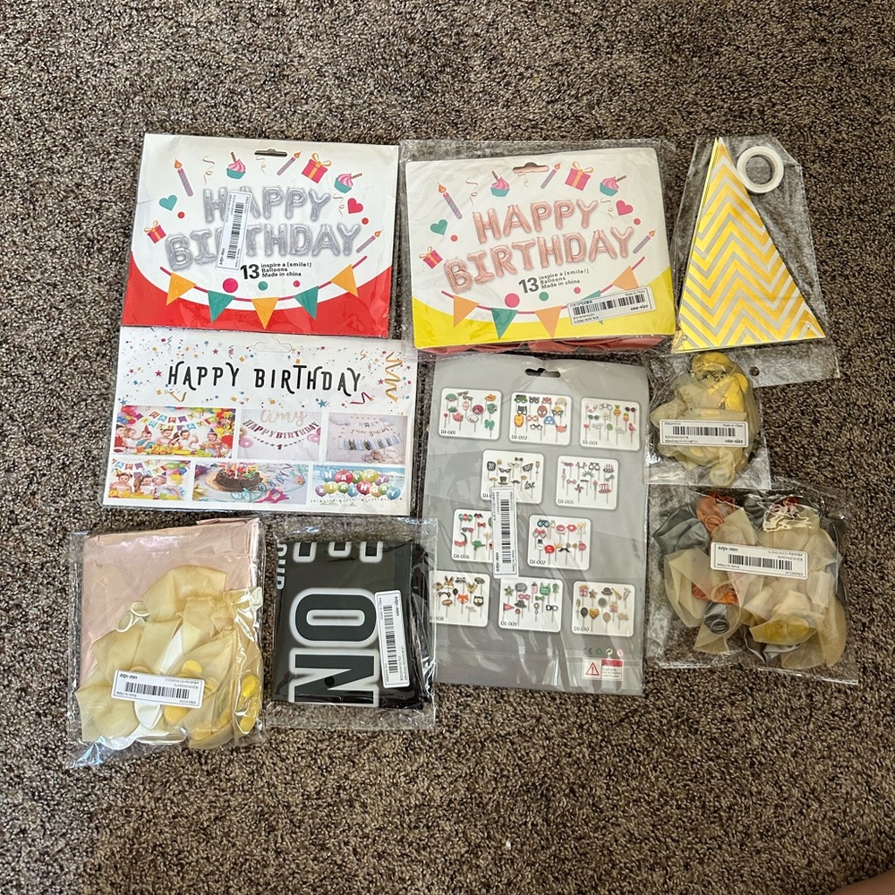 Party decorations